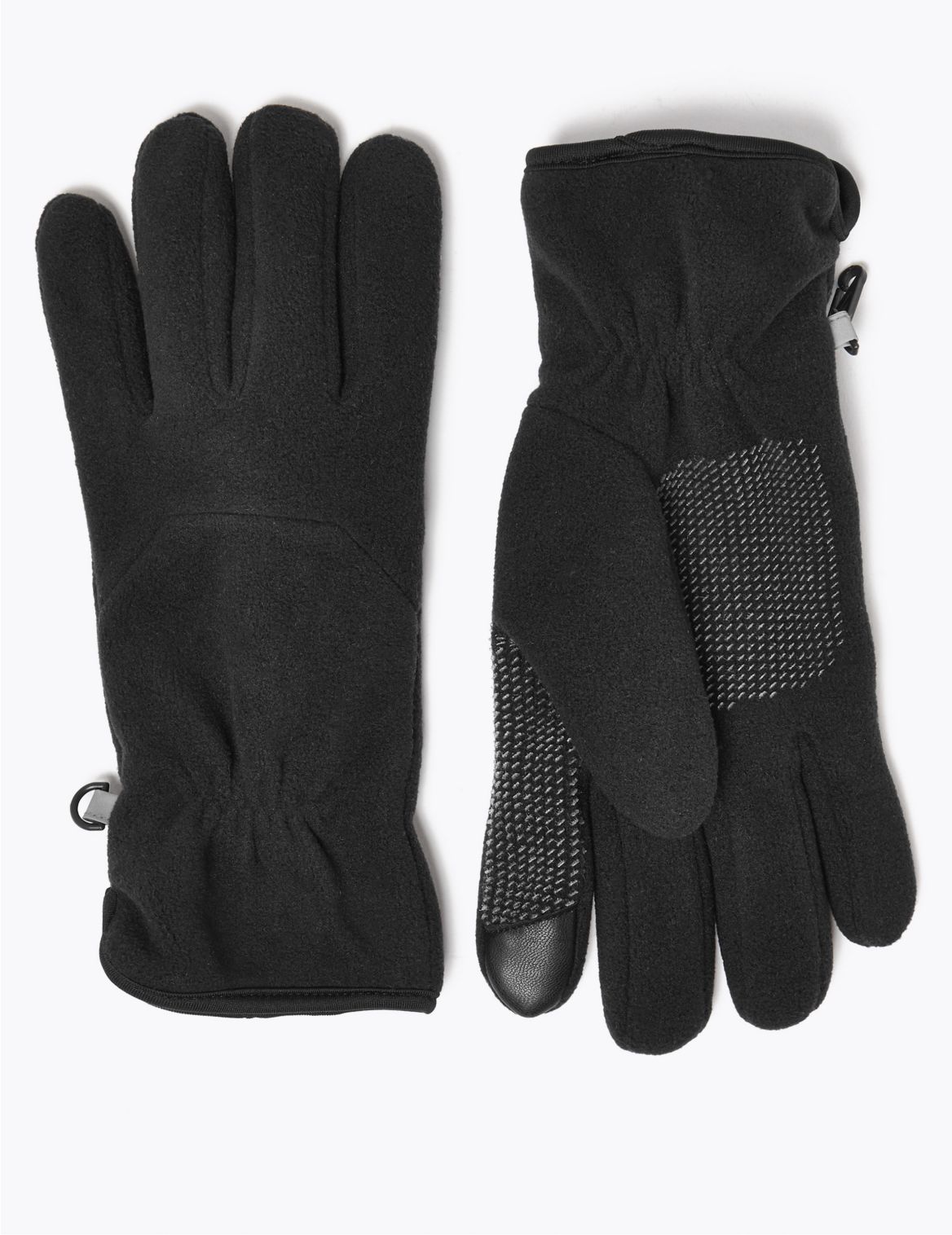 Fleece Gloves with Thermowarmth&trade; black