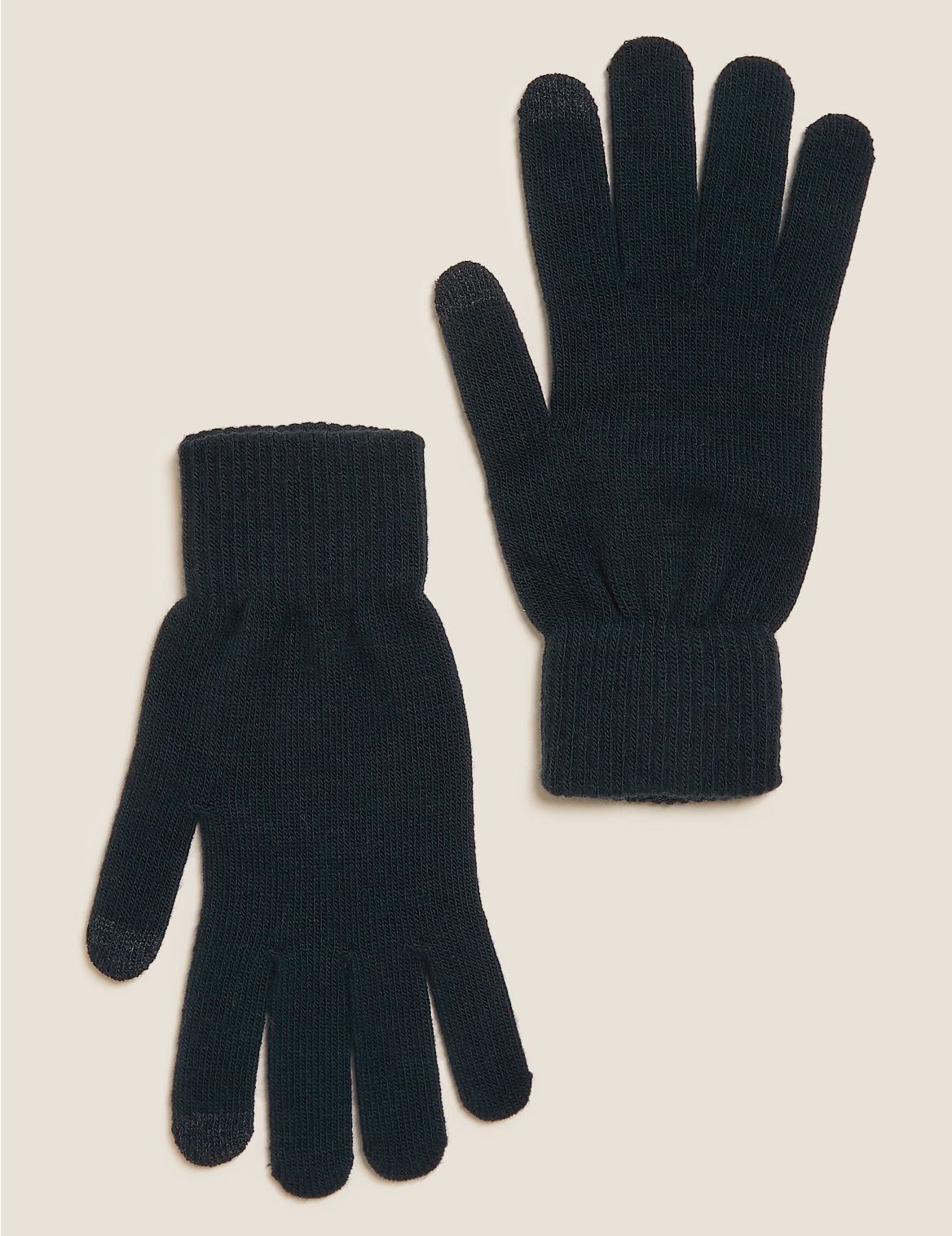 Knitted Gloves with Thermowarmth&trade; navy