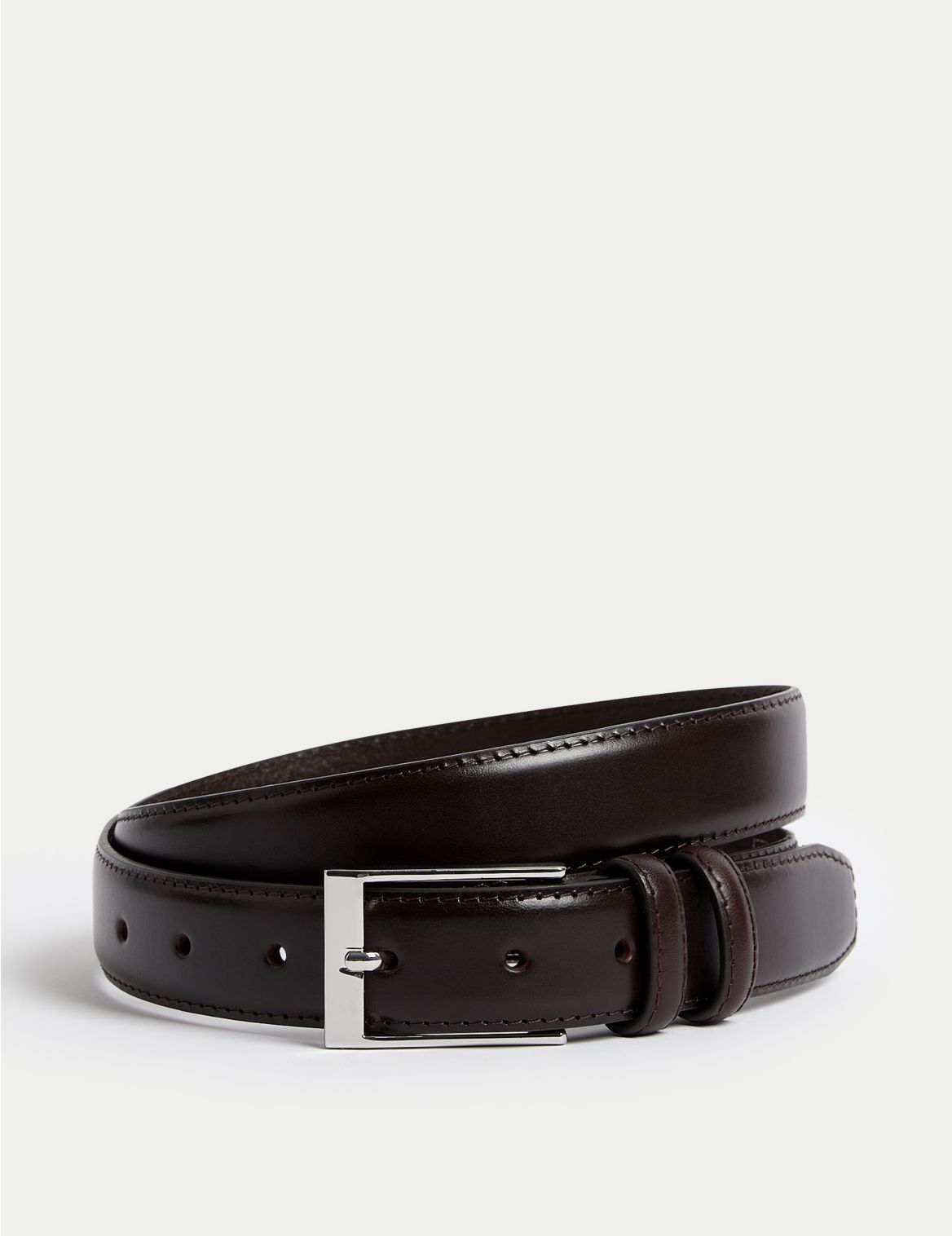 Leather Smart Belt brown