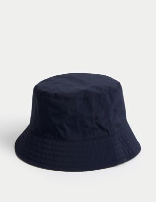 Autograph Men's Bucket Hat with Stormwear - L-XL - Navy, Navy