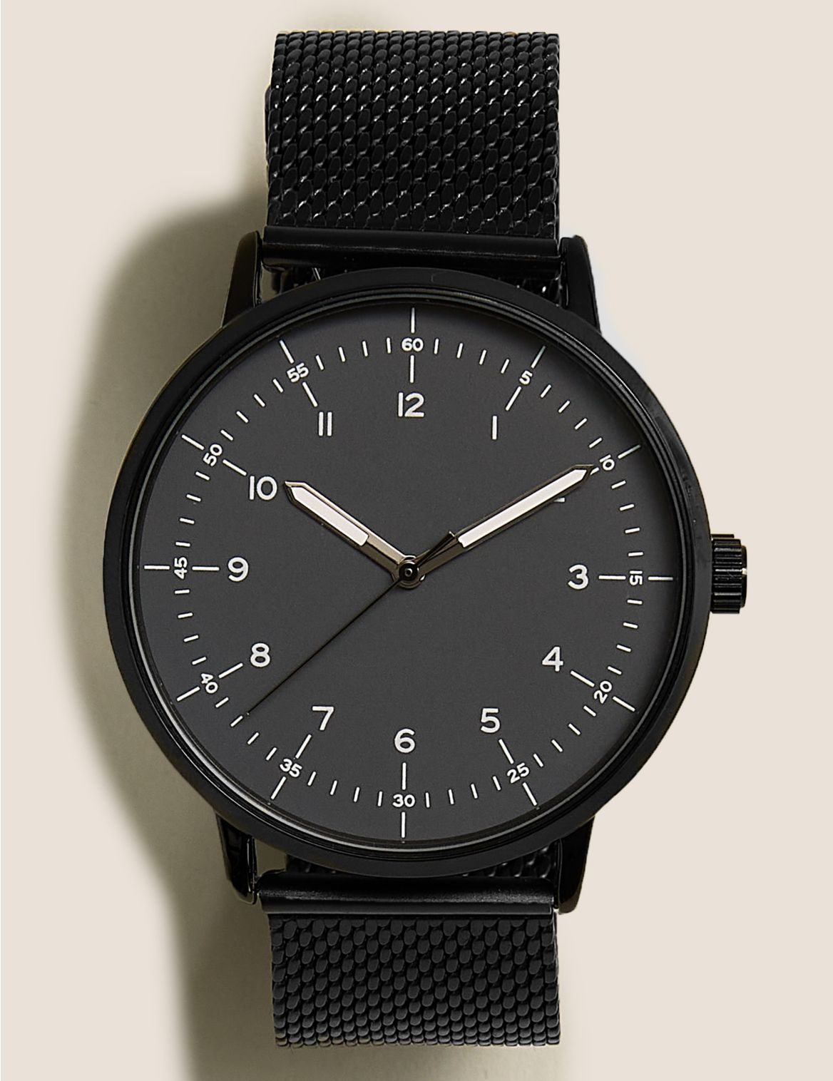 Milanese Watch black