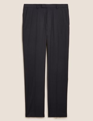 M&S Mens Tailored Fit Trousers with Stretch