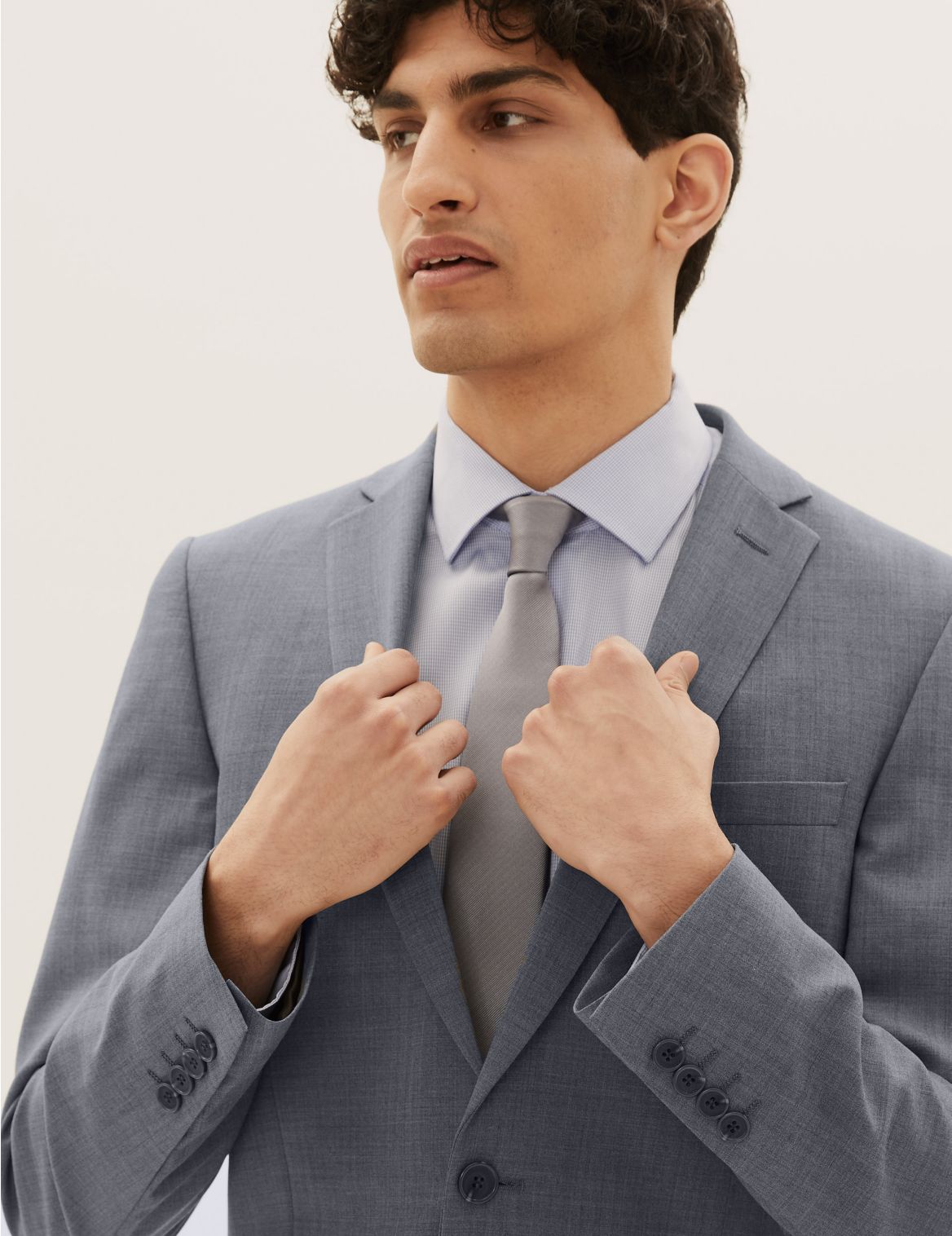The Ultimate Grey Slim Fit Jacket grey