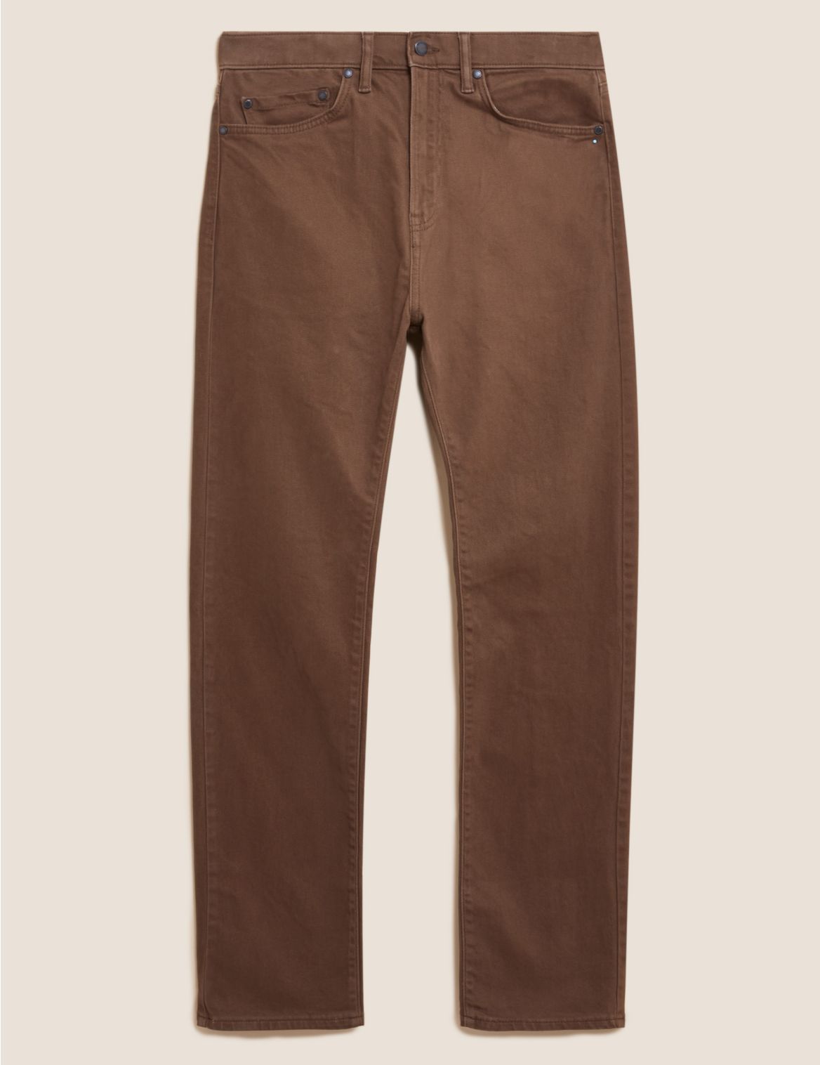 Regular Fit Stretch Jeans with Stormwear&trade; brown