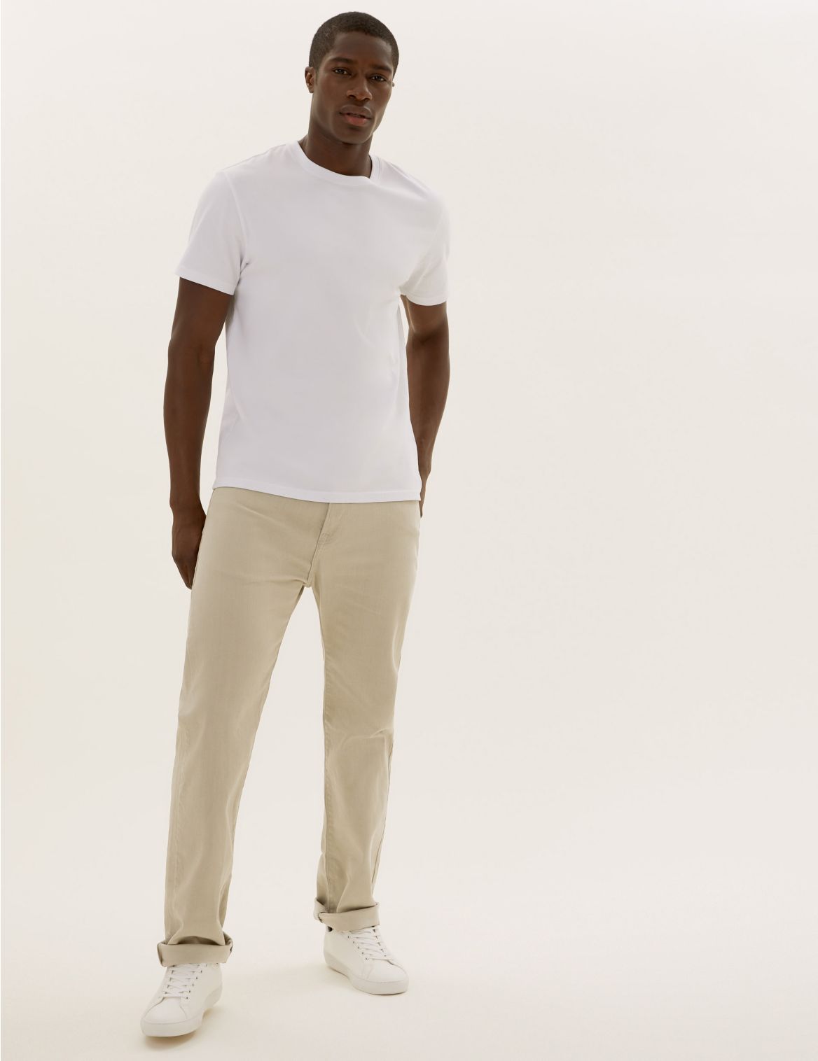 Regular Fit Stretch Jeans with Stormwear&trade; beige