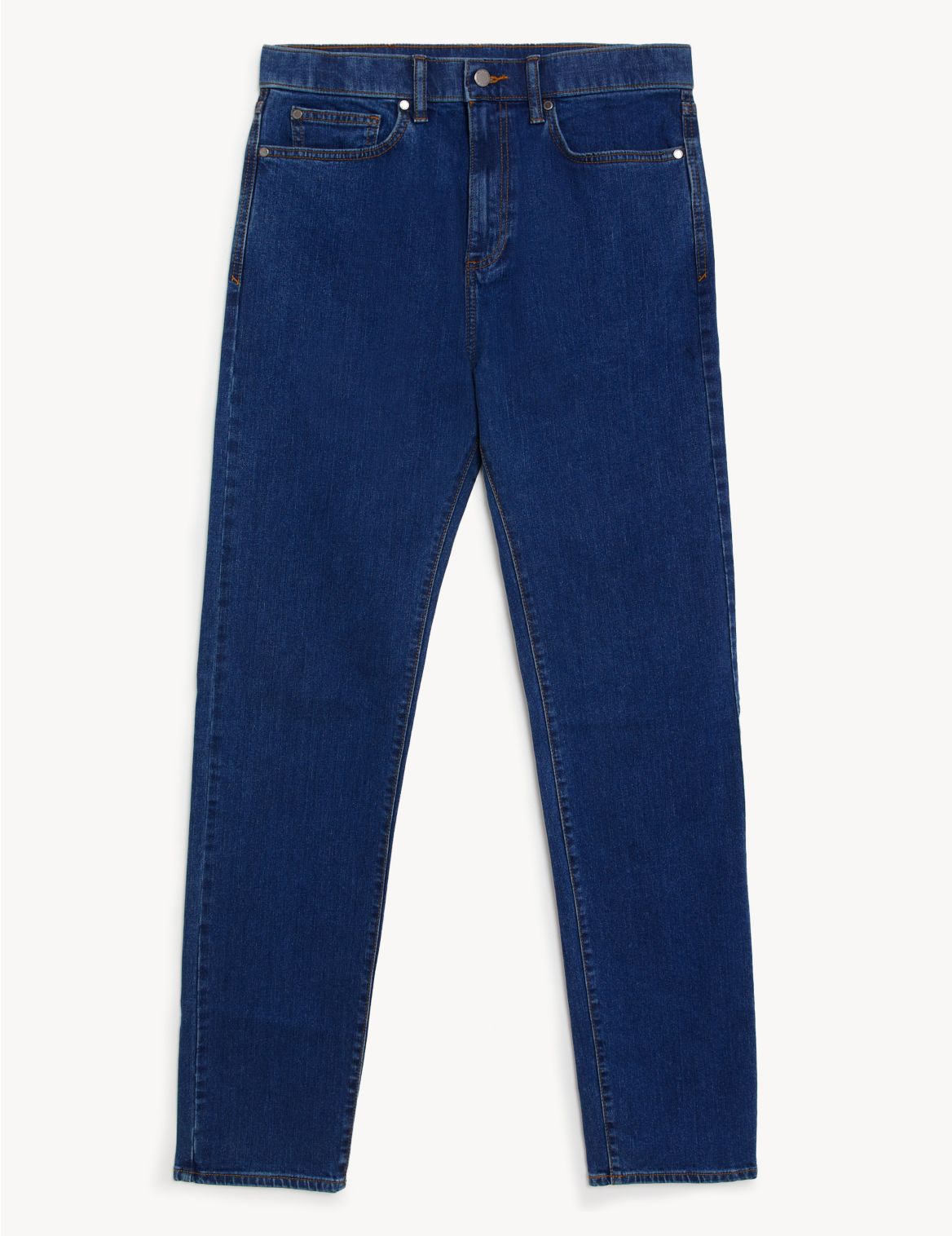 Big & Tall Regular Fit Stretch Jeans with Stormwear&trade; blue