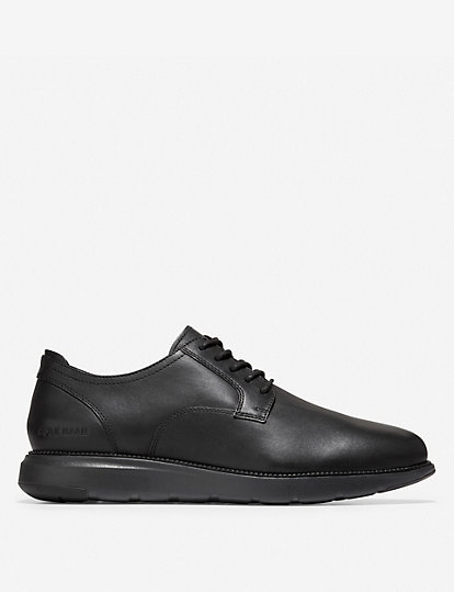 cole haan grand atlantic leather oxford shoes - 11 - black, black