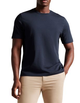 Ted Baker Men's Pure Cotton Crew Neck T-Shirt - M - Black, Black,Navy,White