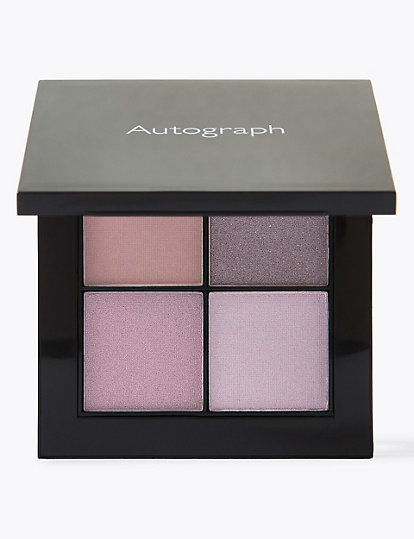 autograph lasting colour luxe quad eyeshadow - 1size - rose mix, rose mix