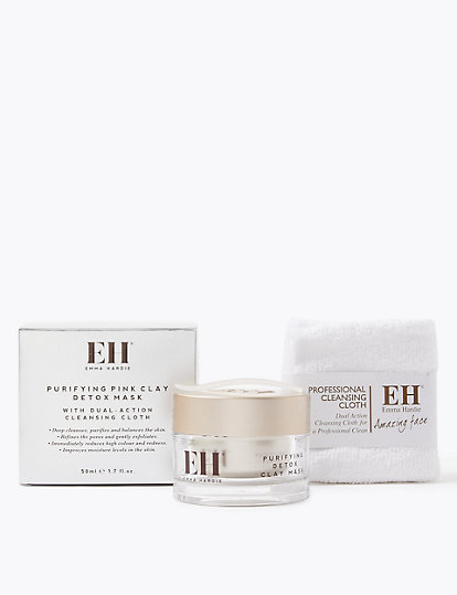 Emma Hardie Purifying Detox Clay Mask With Cleansing Cloth 50Ml - 1Size
