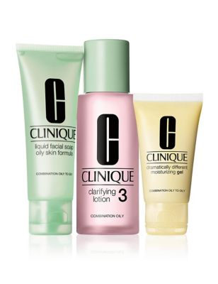 Clinique Womens 3-Step Introduction Kit Skin Type 3