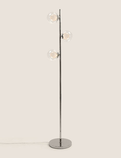 Marks And Spencer Luna Led Floor Lamp - 1Size - Clear, Clear