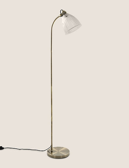 Marks And Spencer Florence Floor Lamp - 1Size - Silver, Silver