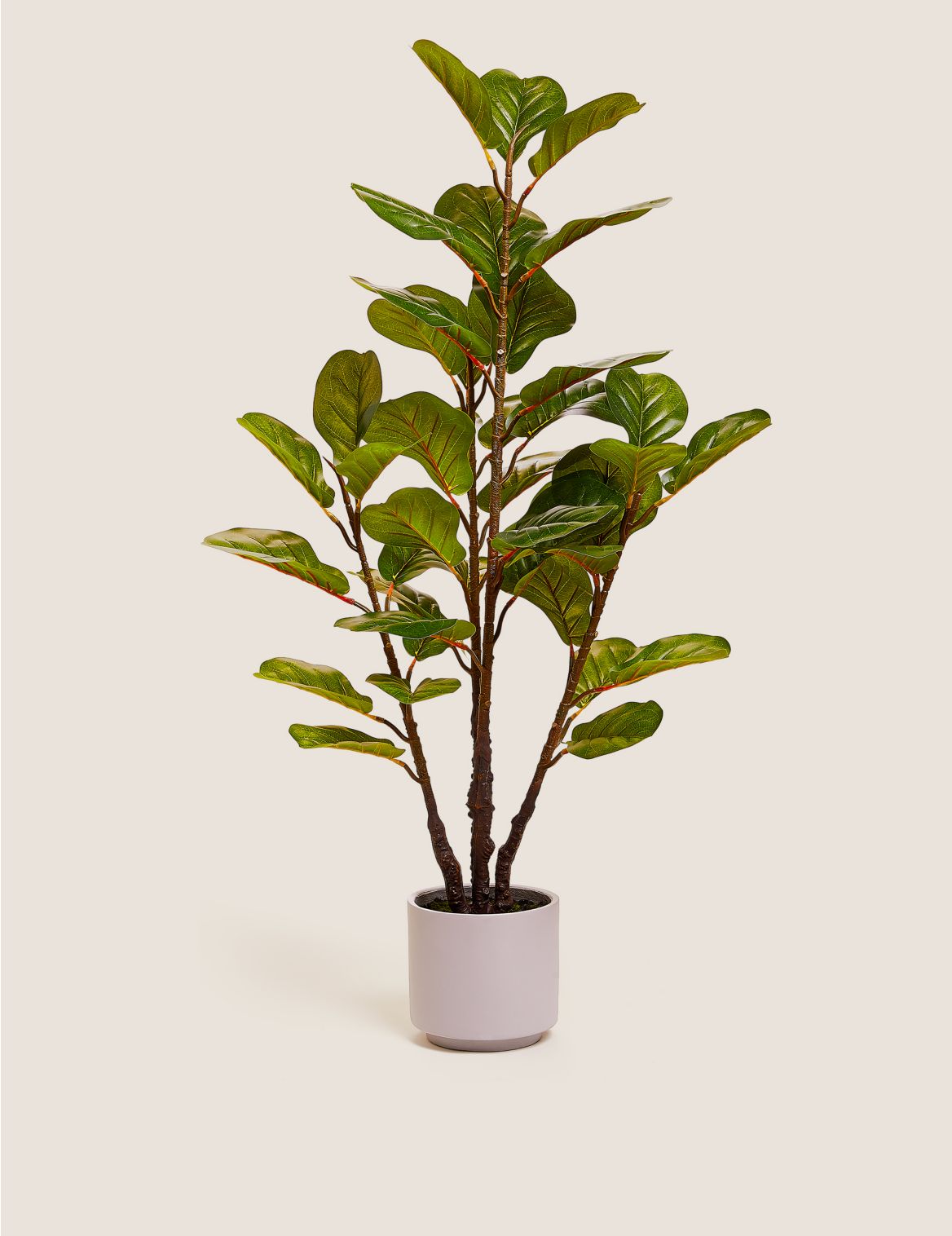 Floor Standing Artificial Fiddle Leaf Fig Tree green
