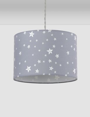 M&S Star Print Ceiling Lamp Shade