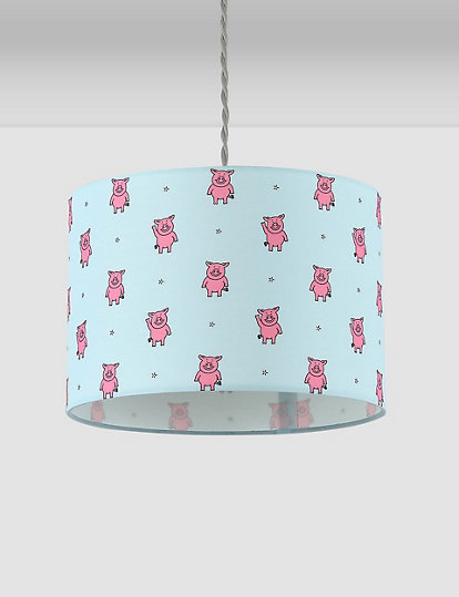 Percy Pig™ Print Ceiling Lamp Shade - 1Size - Multi, Multi