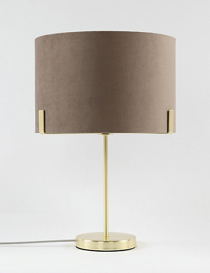M&S Collection Melanie Table Lamp - 1Size - Antique Brass, Antique Brass