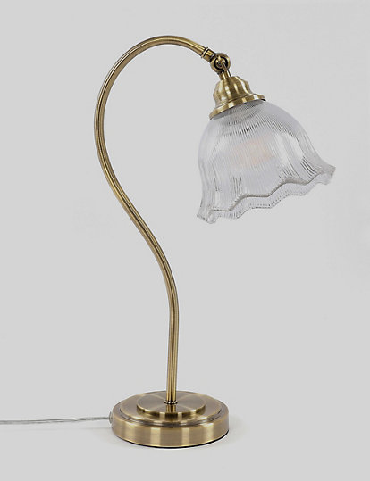 M&S Collection Josephine Table Lamp - 1Size - Antique Brass, Antique Brass