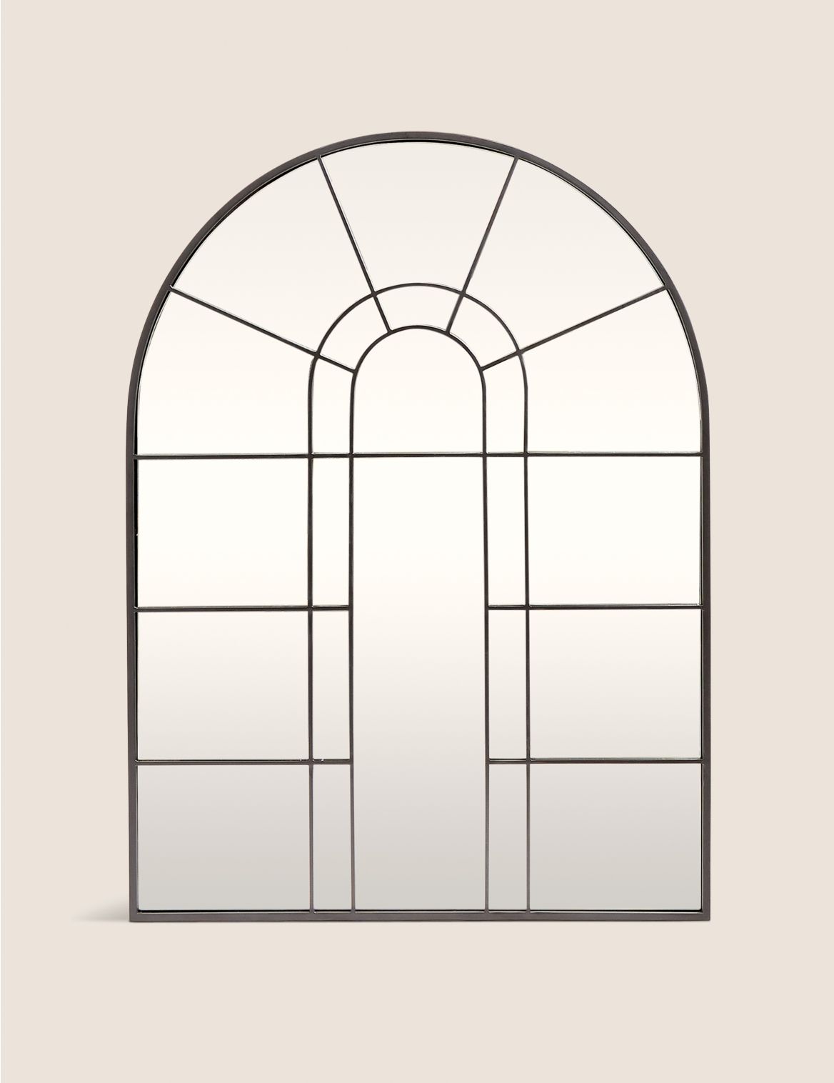 Arch Window Mirror black