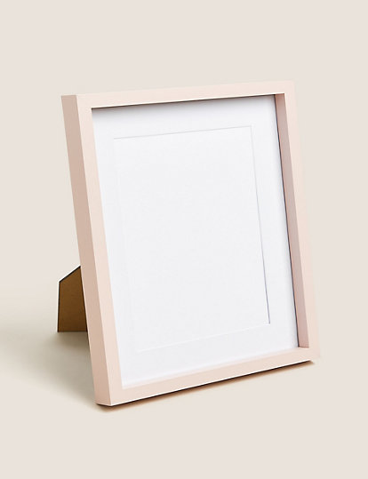 M&S Collection Wood Photo Frame 6X8 Inch - 1Size - Grey, Grey