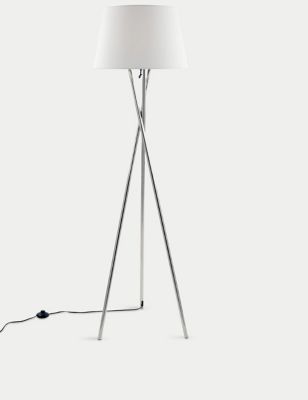 M&S Alexa Tripod Floor Lamp