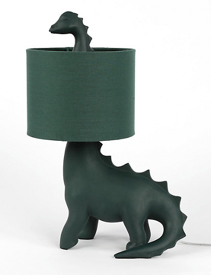 M&S Collection Dinosaur Table Lamp - 1Size - Pink, Pink
