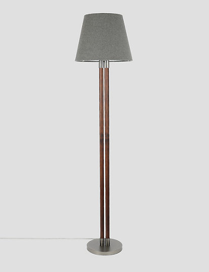 Marks And Spencer Connell Floor Lamp - 1Size - Grey Mix, Grey Mix