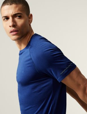 M&S Goodmove Mens Slim Fit Quick Dry Training T-Shirt