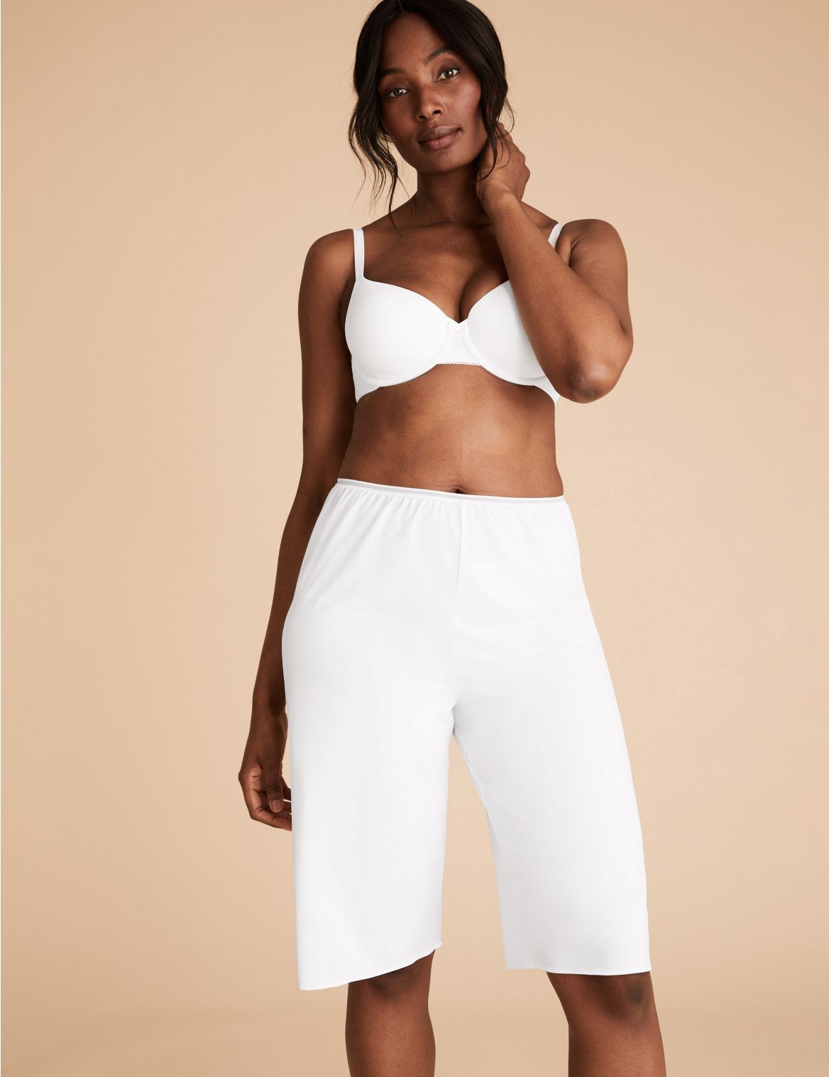 Culottes with Cool Comfort&trade; Technology white