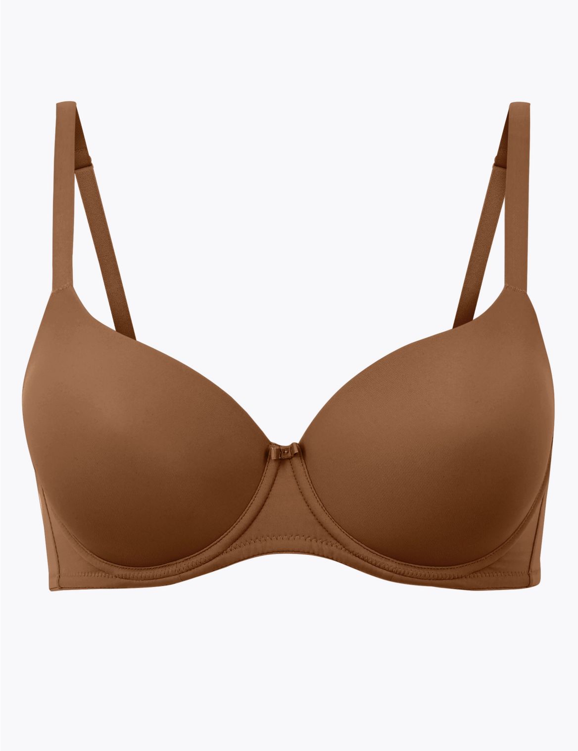 Padded Full Cup Bra A-DD brown