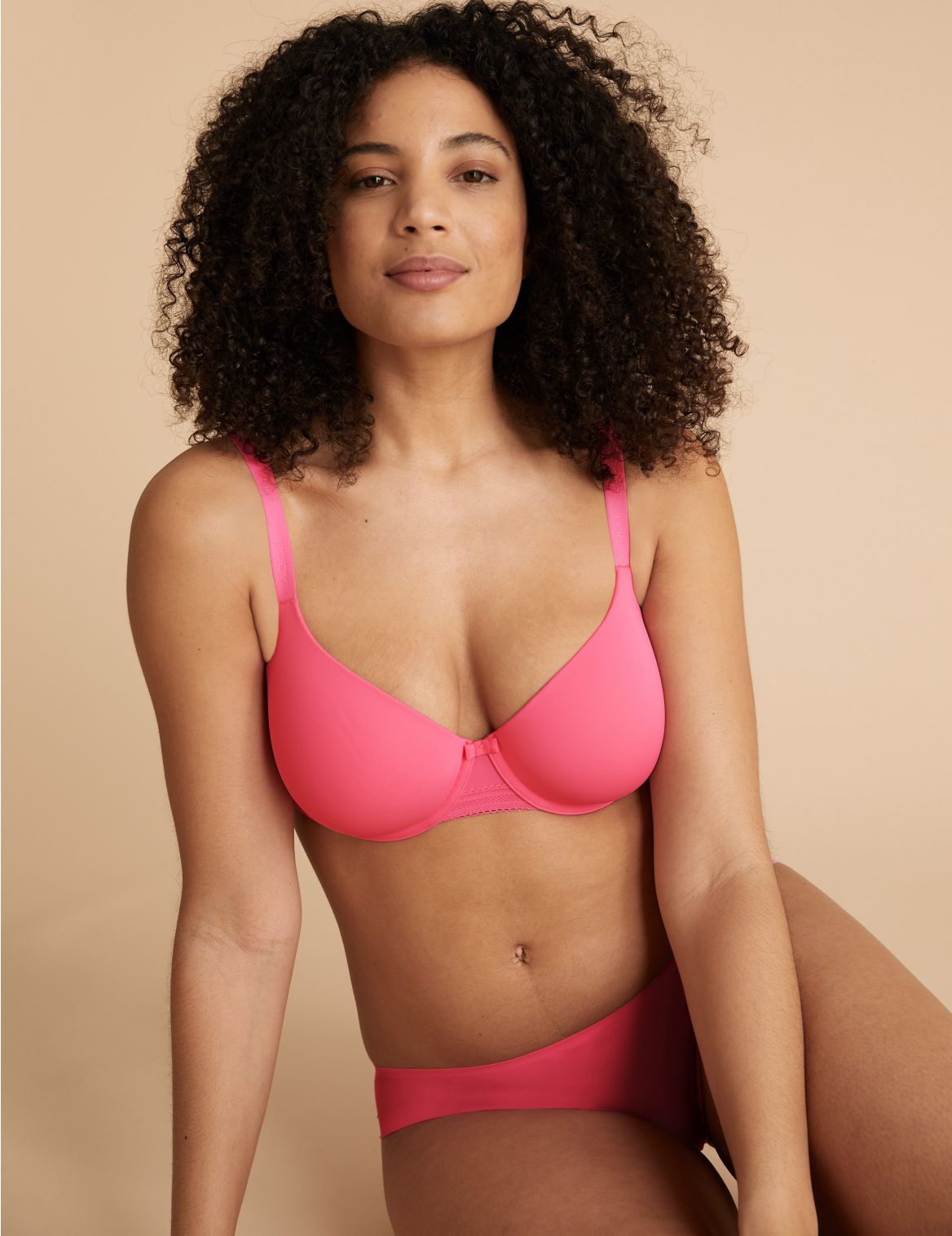 Body&trade; Padded Full Cup T-Shirt Bra A-E pink