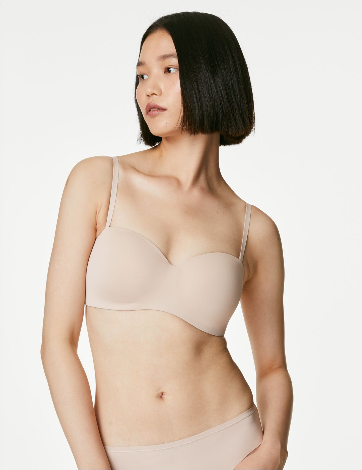 Body&trade; Padded Non-Wired Multiway Bra A-E beige