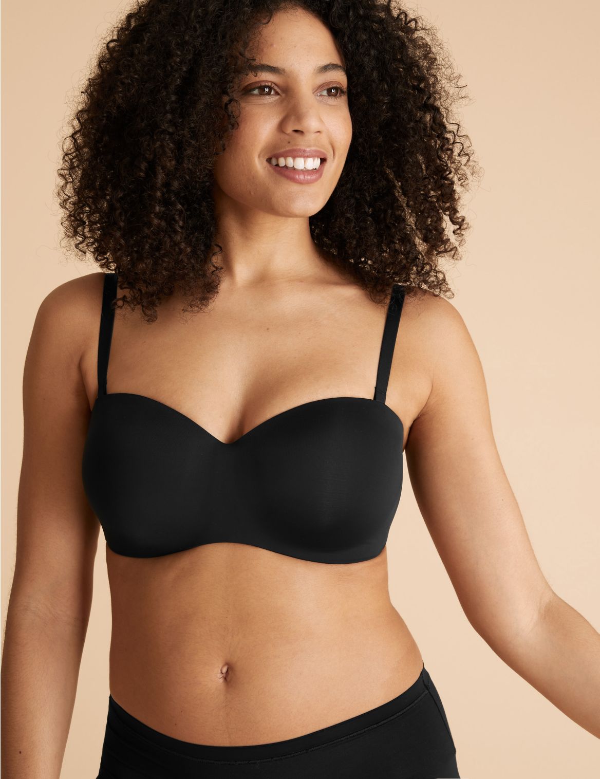 Body&trade; Padded Non-Wired Multiway Bra A-E black