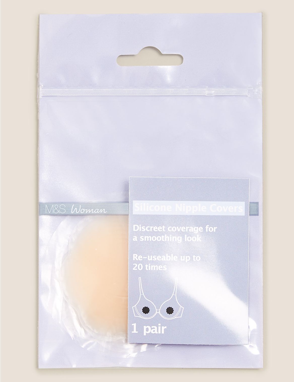 Silicone Nipple Covers beige