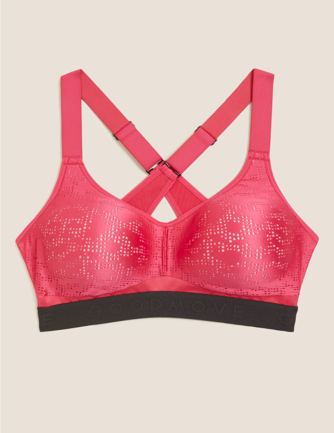 Freedom To Move High Impact Sports Bra A-E pink