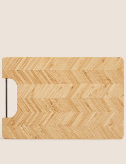 M&S Collection Large Wooden Chopping Board - 1Size, Wood
