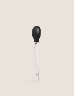 M&S Oxo Good Grips Angled Baster with Cleaning Brush
