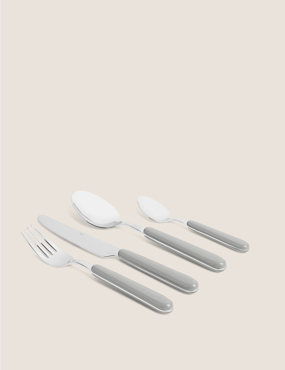 16 Piece Tribeca Cutlery Set grey