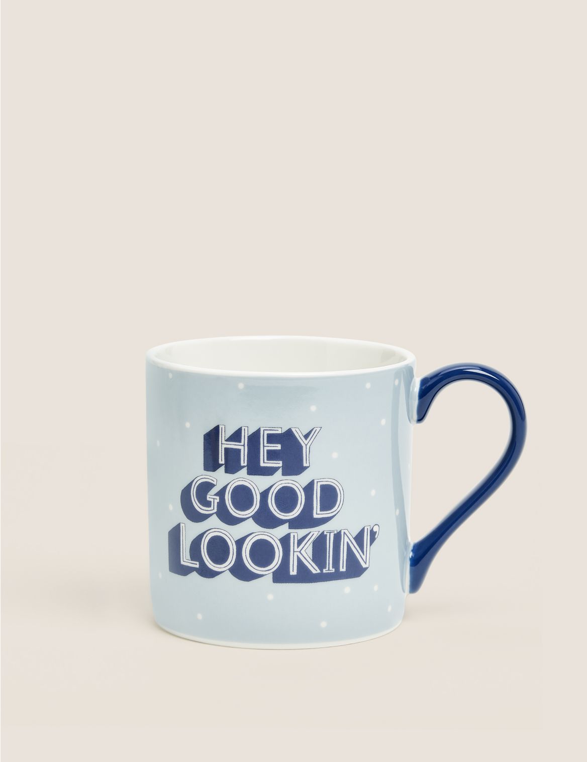 Image of Hey Good Lookin Mug blue