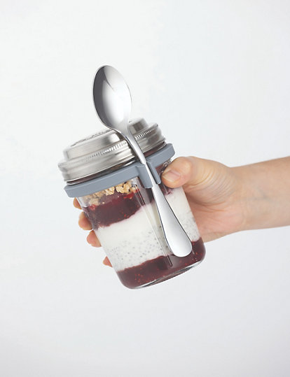 Kilner Breakfast Jar With Spoon - 1Size