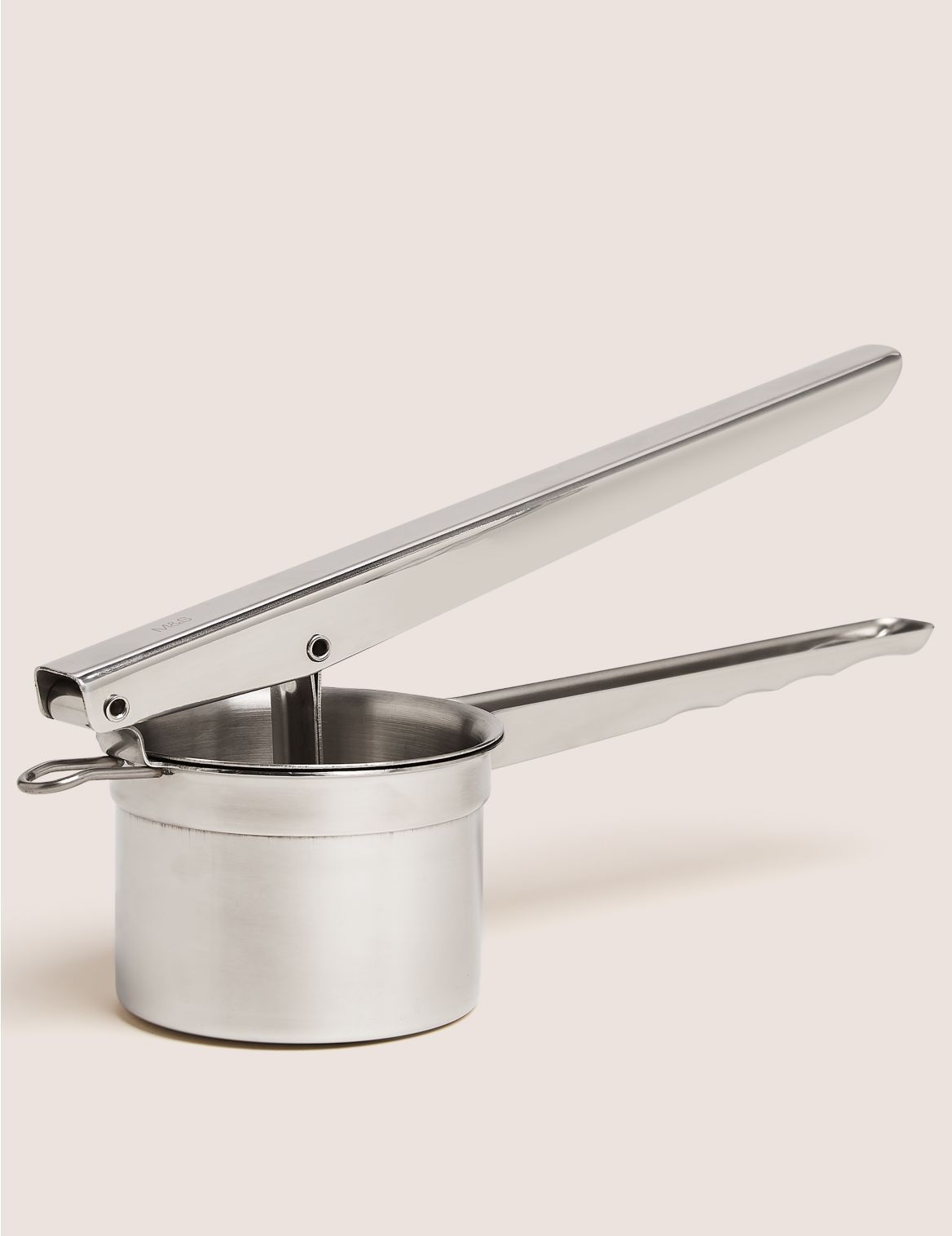 Stainless Steel Large Potato Ricer silver