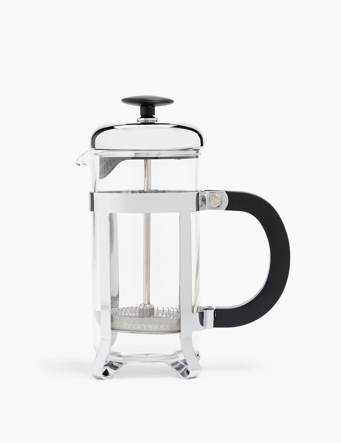 Roma 3 Cup Cafetiere silver