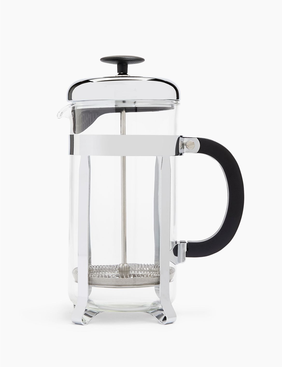 Image of Roma 8 Cup Cafetiere silver