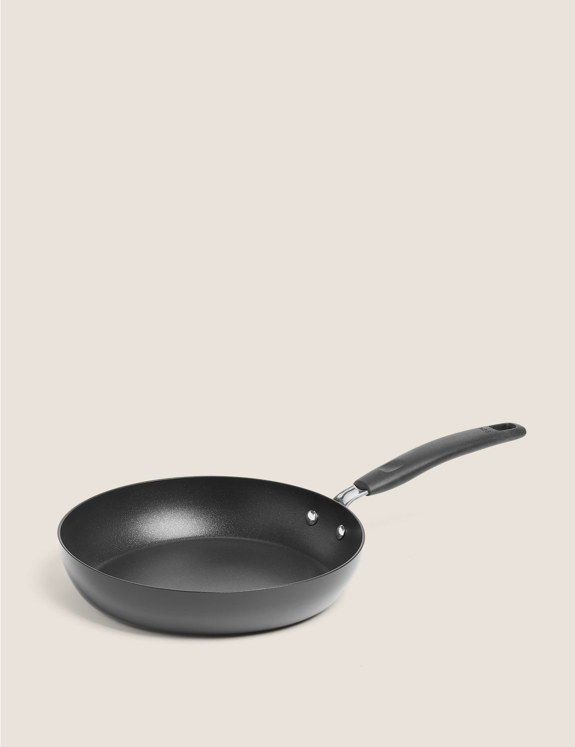 Black Aluminium 24cm Medium Non-Stick Frying Pan black