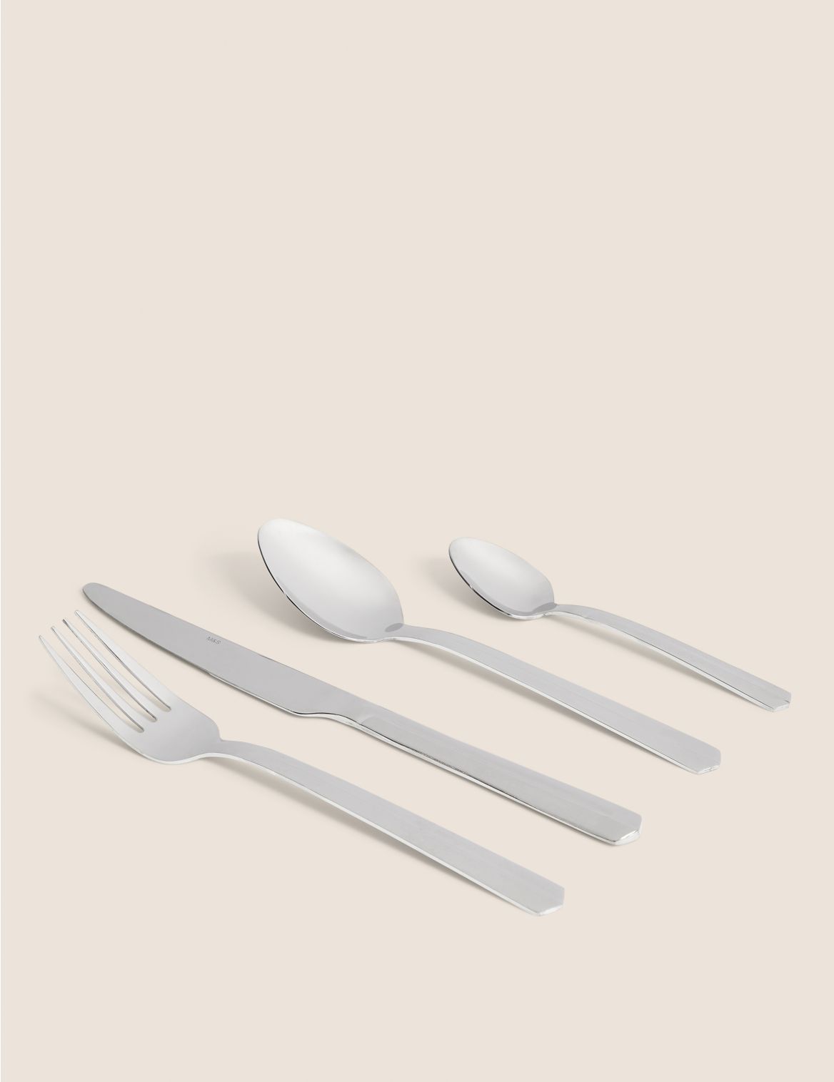 16 Piece Essential Cutlery Set silver