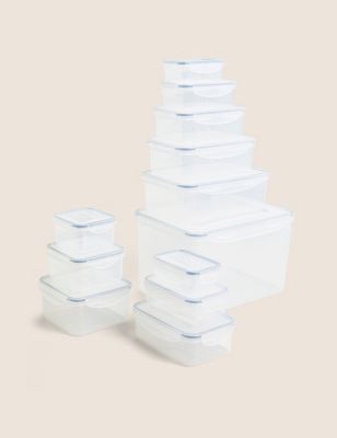 M&S Set of 12 Storage Containers
