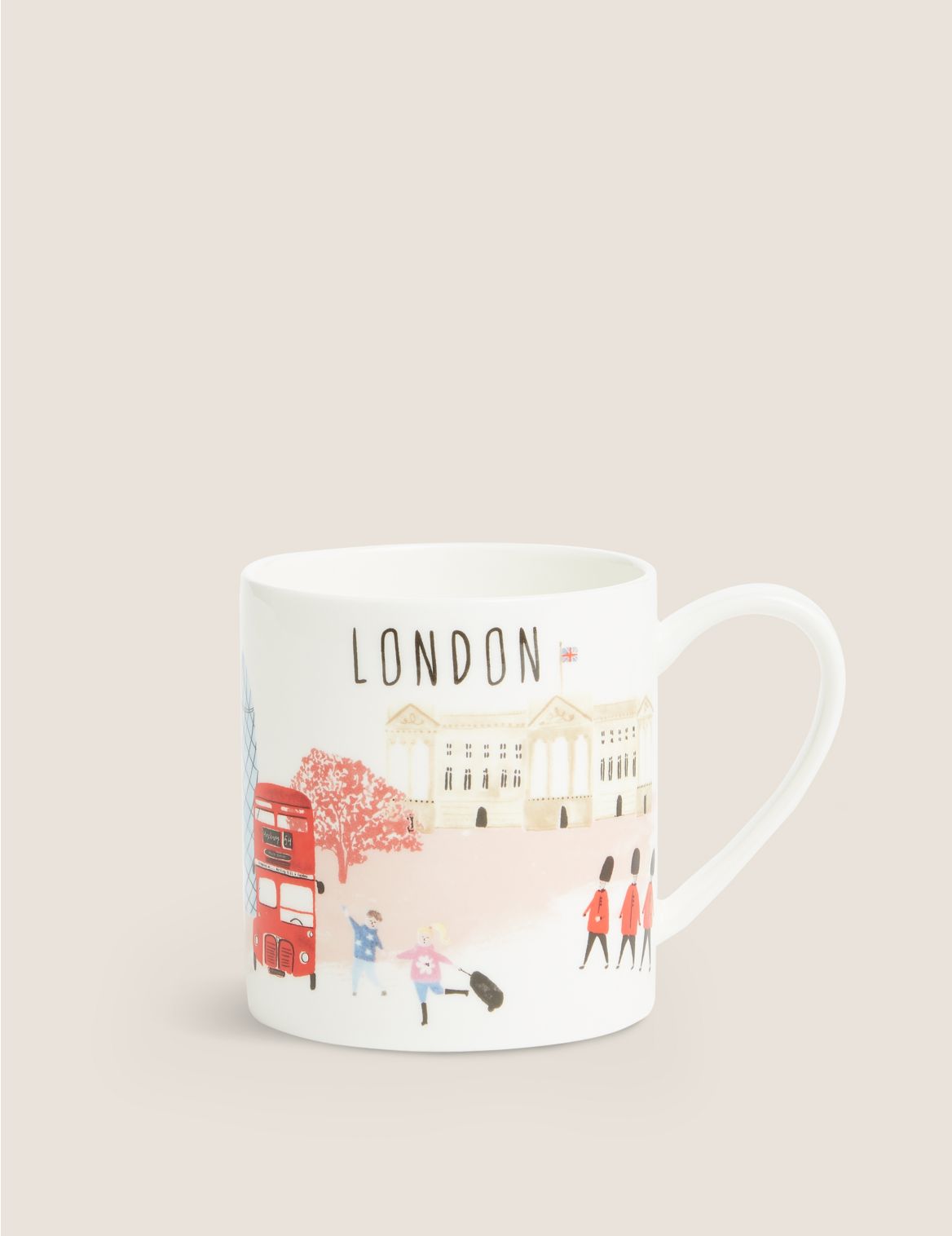 London Mug multi-coloured