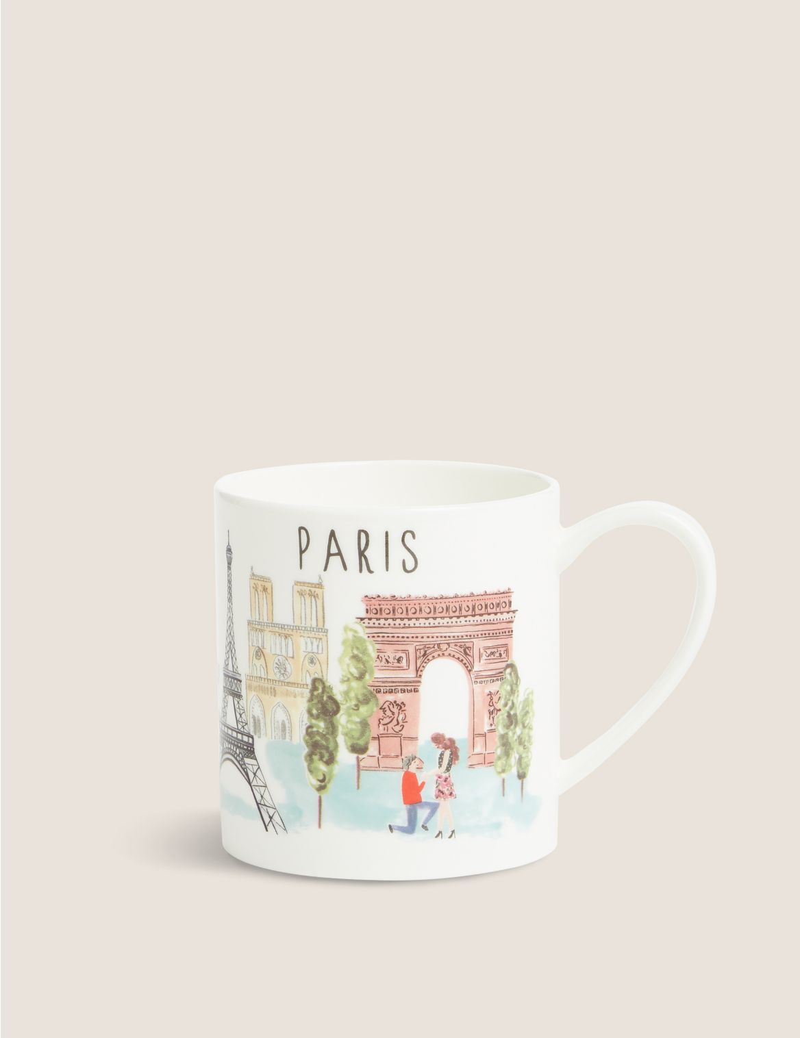 Paris Mug multi-coloured