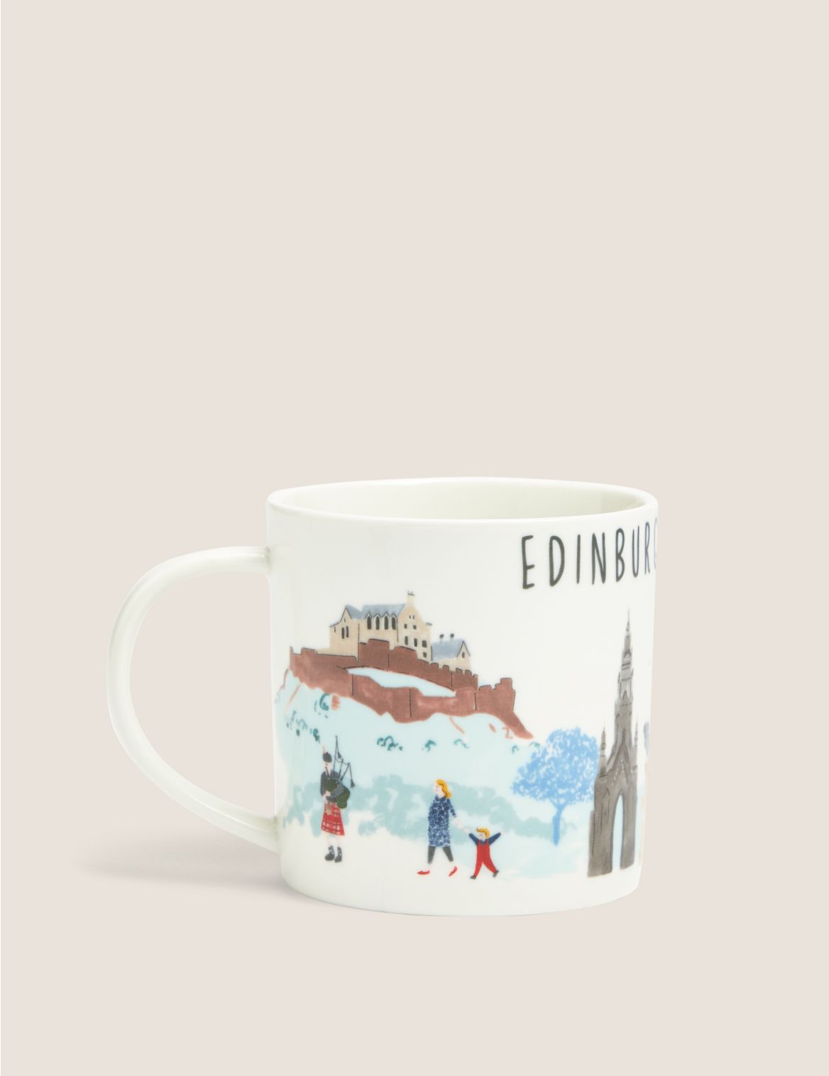 Image of Edinburgh Mug multi-coloured