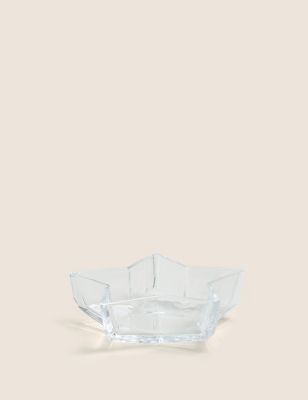 M&S Small Star Glass Bowl